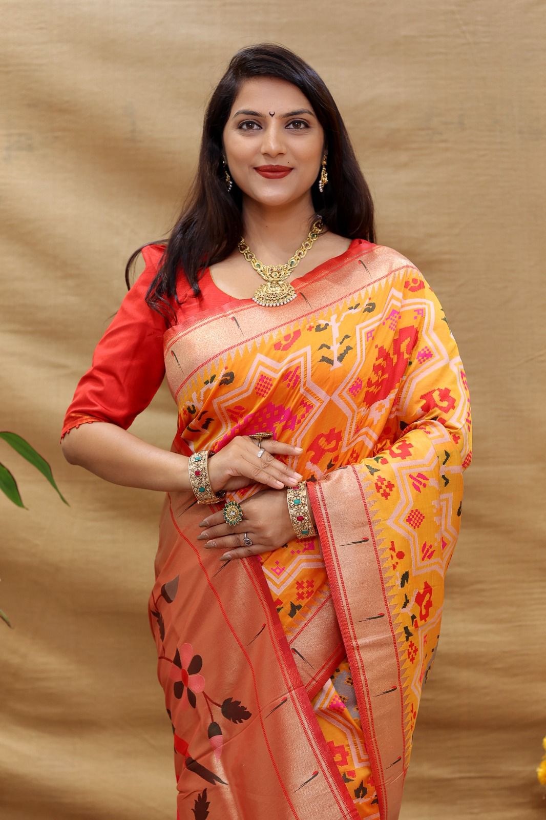 Patola Paithani By Policona Pure Silk Saree Catalog